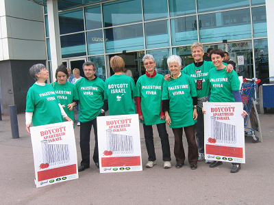 Action BDS Carrefour Vénissieux